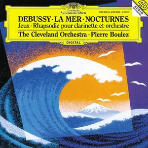 Pochette La Mer / Nocturnes / Jeux / Rhapsodie pour clarinette et orchestre