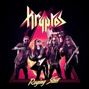 Pochette de Raging Steel de Kryptos