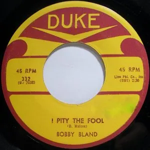 Pochette de I Pity the Fool / Close to You de Bobby “Blue” Bland