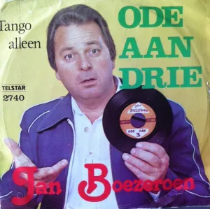 Pochette de Ode aan drie / Tango alleen de Jan Boezeroen