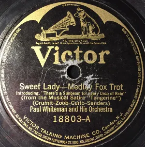 Pochette de Sweet Lady / Say It With Music de Paul Whiteman and His Orchestra