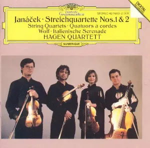 Pochette Janáček: String Quartets nos. 1 & 2 / Wolf: Italienische Serenade