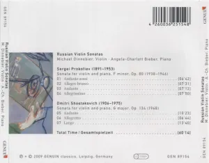 Pochette de Russian Violin Sonatas de Sergei Prokofiev - Dmitri Shostakovich