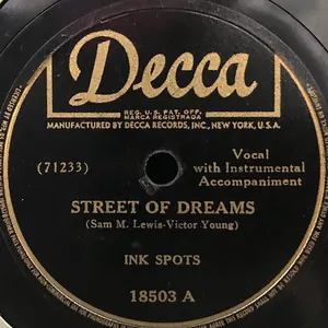 Pochette de Street of Dreams / Don’t Get Around Much Anymore de The Ink Spots