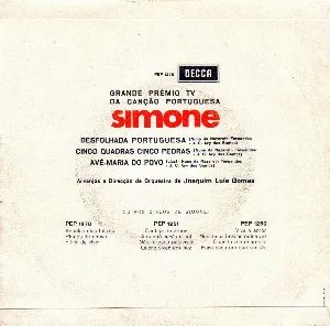 Pochette de Desfolhada Portuguesa (Eurovisão 69) de Simone de Oliveira