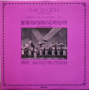 Pochette Carnegie Hall Concert 1948, Vol 1