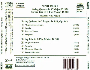 Pochette String Quintet / String Trio