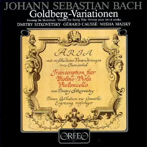 Pochette Goldberg-Variationen für String Trio
