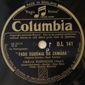 Pochette de Fado Eugénia da Câmara / Fado Hilario de Amália Rodrigues