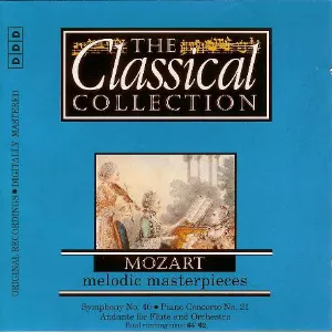 Pochette The Classical Collection 21: Mozart: Melodic Masterpieces