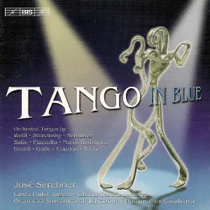 Pochette de Tango in Blue de José Serebrier - Orquestra Simfònica de Barcelona i Nacional de Catalunya