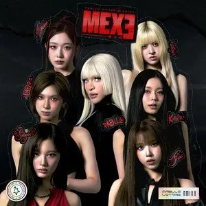 Pochette de MEXE de NMIXX - Pabllo Vittar