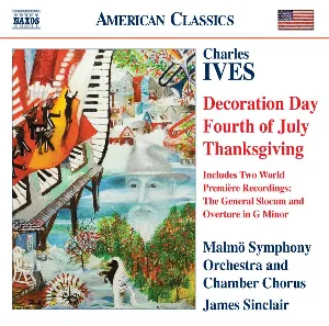 Pochette de Decoration Day / Fourth of July / Thanksgiving de Malmö SymfoniOrkester - Charles Ives