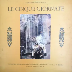 Pochette de Le cinque giornate: Colonna sonora originale de Giorgio Gaslini