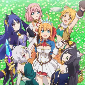 Pochette de プリンセスコネクト! Re:Dive PRICONNE CHARACTER SONG 01 de M・A・O - Nao Tōyama - Saori Hayami