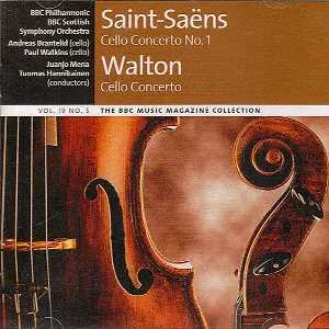 Pochette BBC Music, Volume 19, Number 5: Saint-Saëns: Cello Concerto no. 1 / Walton: Cello Concerto