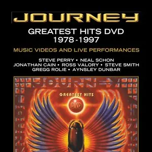 Pochette de Greatest Hits DVD: 1978–1997 de Journey