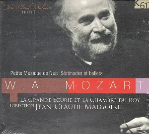 Pochette de Petite musique de nuit de Jean‐Claude Malgoire - La Grande Écurie et la Chambre du Roy - Wolfgang Amadeus Mozart