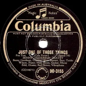 Pochette de Just One of Those Things / I Got Rhythm de The Benny Goodman Sextet