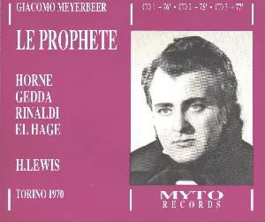 Pochette de Le Prophète de Marilyn Horne - Nicolai Gedda - Giacomo Meyerbeer