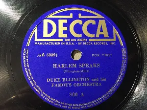 Pochette de Harlem Speaks / Chicago de Duke Ellington and His Orchestra