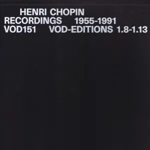 Pochette de Recordings 1955-1991: VOD Editions 1.8-1.13 de Henri Chopin