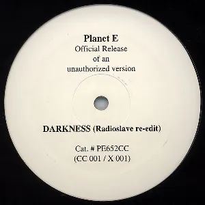 Pochette Darkness (Radioslave re-edit)
