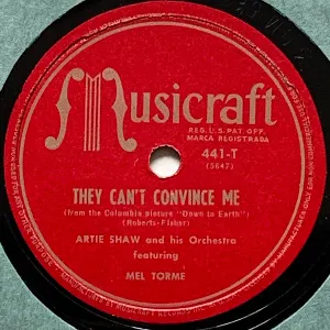 Pochette de They Can't Convince Me / And So to Bed de Artie Shaw and His Orchestra