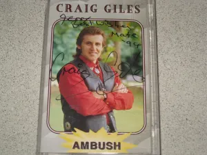 Pochette de Ambush de Craig Giles