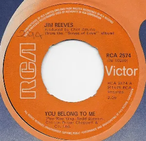 Pochette de You Belong to Me / Maureen de Jim Reeves