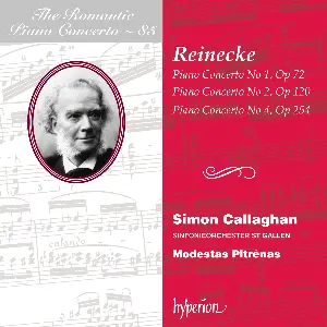 Pochette de The Romantic Piano Concerto, Volume 85: Piano Concerto no. 1, op. 72 / Piano Concerto no. 2, op. 120 / Piano Concerto no. 4, op. 254 de Carl Reinecke