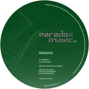 Pochette de Incubate / Black Sun de Paradox