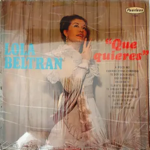 Pochette de Qué quieres de Lola Beltrán