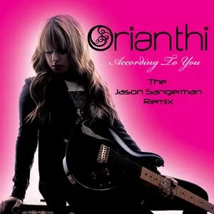 Pochette de According to You (the Jason Sangerman remix) de Orianthi
