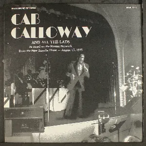 Pochette de Cab Calloway and All the Lads de Cab Calloway and His Orchestra