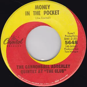 Pochette Money in the Pocket / Hear Me Talking to You