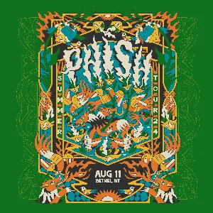 Pochette de 2024-08-11: Bethel Woods Center For The Arts, Bethel, NY, USA de Phish