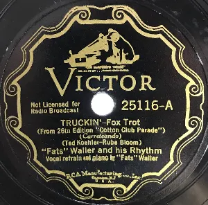 Pochette de Truckin' / The Girl I Left Behind Me de Fats Waller and His Rhythm