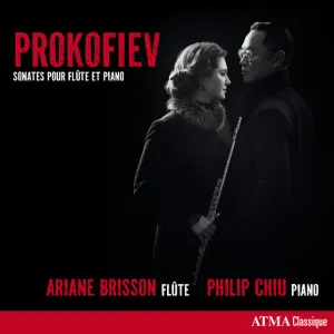 Pochette de Sonates pour flûte et piano de Sergei Prokofiev