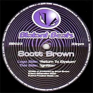 Pochette de Return To Elysium / Ignition de Scott Brown