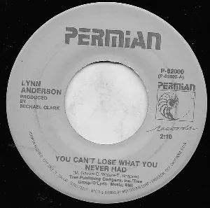 Pochette de You Can’t Lose What You Never Had de Lynn Anderson