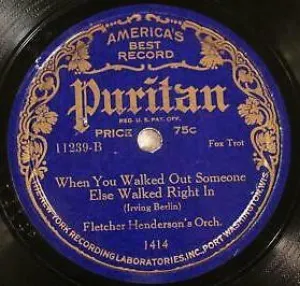 Pochette de Where the Old Raspberry Grows / When You Walked Out Someone Else Walked Right In de Fletcher Henderson and His Orchestra