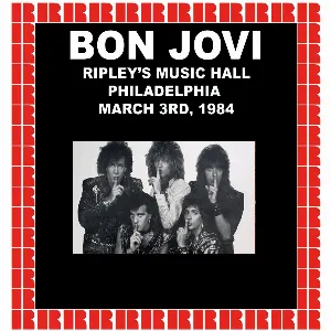 Pochette Ripley’s Music Hall, Philadelphia, March 3rd, 1984