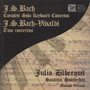 Pochette de J. S. Bach: Complete Solo Keyboard Concertos / J. S. Bach-Vivaldi: Two Concertos de Moscow Virtuosi - Johann Sebastian Bach - Antonio Vivaldi - Saulius Sondeckis
