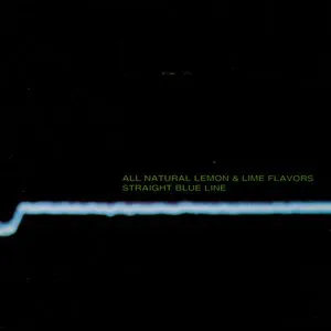 Pochette de Straight Blue Line de All Natural Lemon & Lime Flavors