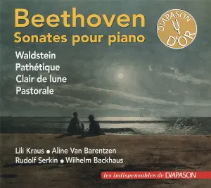 Pochette de Sonates Pour Piano - Waldstein, Pathétique, Clair De Lune, Pastorale de Rudolf Serkin - Ludwig van Beethoven - Lili Kraus - Wilhelm Backhaus