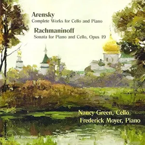 Pochette de Arensky: Complete Works for Cello and Piano / Rachmaninoff: Sonata for Piano and Cello, Opus 19 de Sergei Rachmaninoff - Anton Arensky