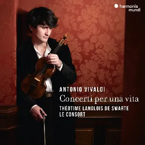 Pochette de Concerti per una vita de Théotime Langlois de Swarte - Antonio Vivaldi