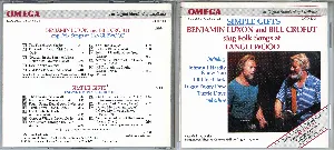 Pochette de Sings Folk Songs At Tanglewood & Simple Gifts de Benjamin Luxon