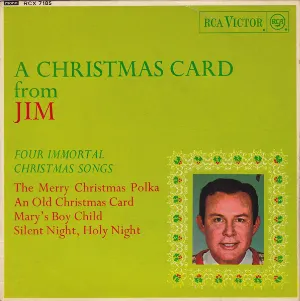 Pochette de A Christmas Card From Jim de Jim Reeves